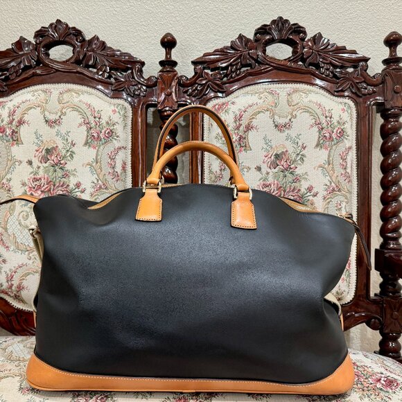 Dooney & Bourke Vintage Cabriolet Leather Weekender - Picture 2 of 5